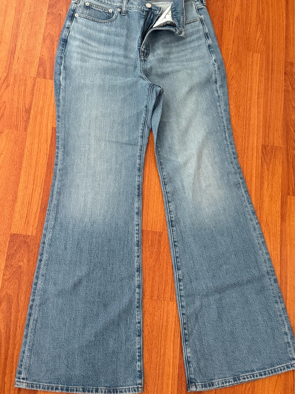 J. Crew Light Blue Flare Jeans